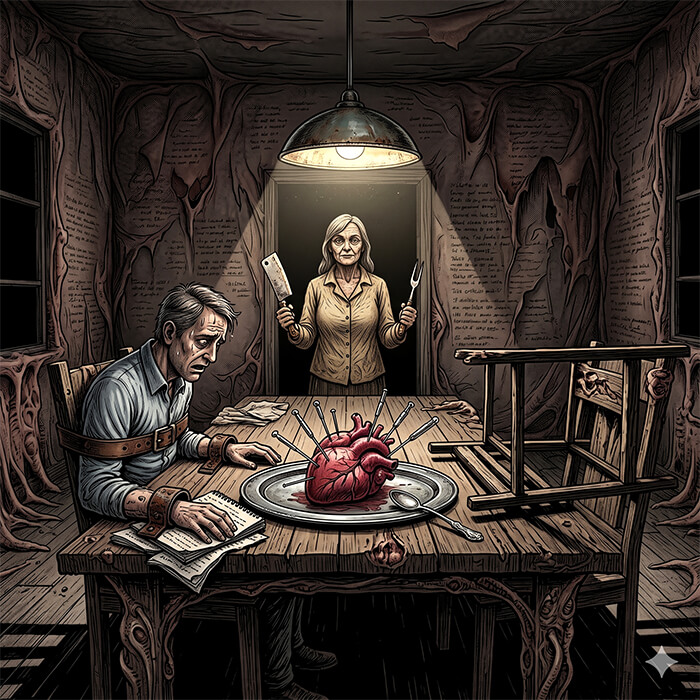 Clean the Table - Psychological Mystery Story Cover Art